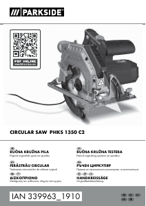 Manual Parkside IAN 339963 Ferăstrău circular