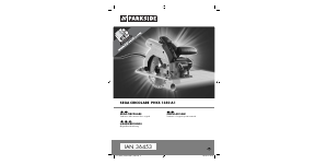 Manuale Parkside IAN 36453 Sega circolare