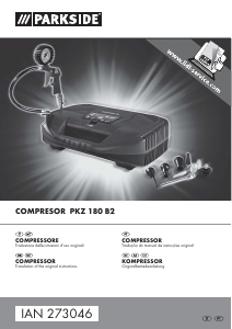 Manual Parkside IAN 273046 Compressor