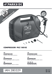 Manuál Parkside IAN 280329 Kompresor
