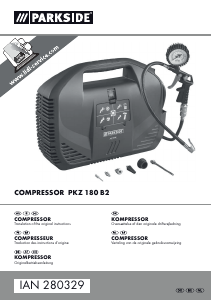 Brugsanvisning Parkside IAN 280329 Kompressor