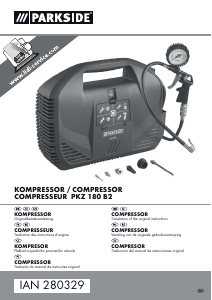 Manual de uso Parkside IAN 280329 Compresor