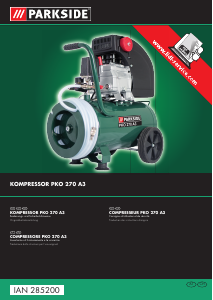Manuale Parkside IAN 285200 Compressore