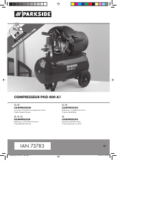 Handleiding Parkside IAN 73783 Compressor