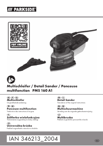 Manual Parkside IAN 346213 Delta Sander