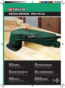 Наръчник Parkside IAN 61649 Delta Sander Шлайф