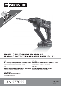 Manuale Parkside IAN 277022 Trapano avvitatore