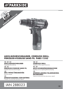 Manual Parkside IAN 288023 Drill-Driver