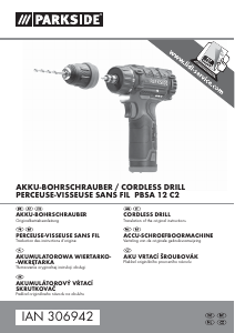 Manual Parkside IAN 306942 Drill-Driver