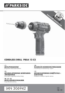 Käyttöohje Parkside IAN 306942 Porakone-ruuvinväännin