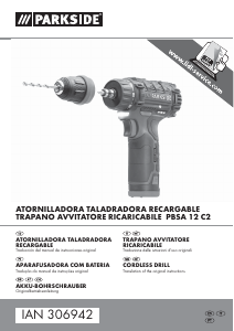 Manuale Parkside IAN 306942 Trapano avvitatore