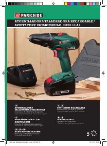 Manual de uso Parkside IAN 61645 Atornillador taladrador