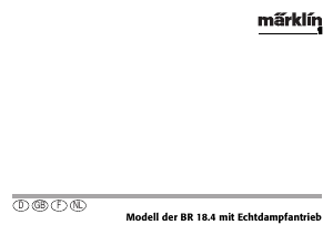 Mode d’emploi Märklin 55005 S 3-6 K.Bay Steam Train miniature