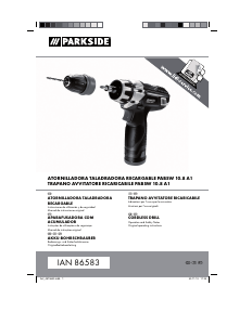 Manual de uso Parkside IAN 86583 Atornillador taladrador