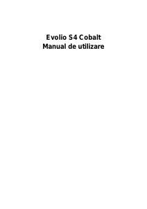 Manual Evolio S4 Cobalt Telefon mobil