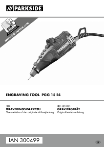 Brugsanvisning Parkside IAN 300499 Gravør