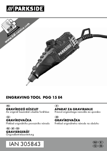 Használati útmutató Parkside IAN 305843 Gravírozó