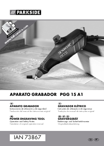 Manual Parkside IAN 73867 Ferramenta de gravar