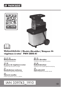 Mode d’emploi Parkside IAN 339743 Broyeur à végétaux