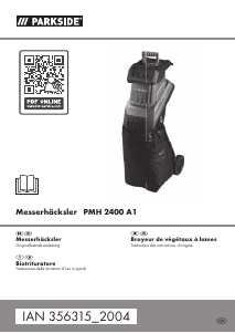 Manuale Parkside IAN 356315 Biotrituratore