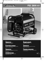 Instrukcja Parkside IAN 70382 Generator