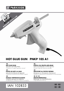 Manual Parkside IAN 102833 Pistol de lipit