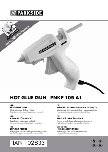 Instrukcja Parkside IAN 102833 Pistolet klejowy