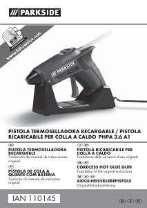 Manual Parkside IAN 110145 Pistola de colar