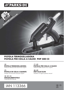 Manual Parkside IAN 113366 Pistola de colar