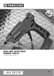 Manual Parkside IAN 285747 Glue Gun