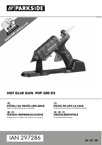 Priručnik Parkside IAN 297286 Pištolj za vruće lijepljenje