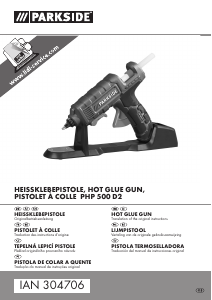 Manual Parkside IAN 304706 Pistola de colar