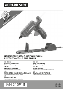 Handleiding Parkside IAN 310918 Lijmpistool