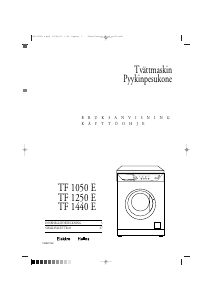 Bruksanvisning ElektroHelios TF1050E Tvättmaskin