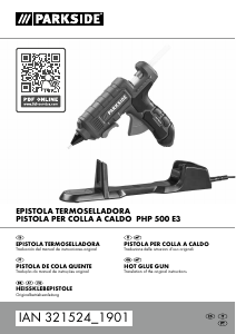 Manual Parkside IAN 321524 Pistola de colar