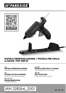 Manual de uso Parkside IAN 328264 Pistola para pegar
