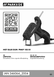 Brugsanvisning Parkside IAN 346064 Limpistol