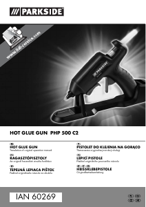 Instrukcja Parkside IAN 60269 Pistolet klejowy