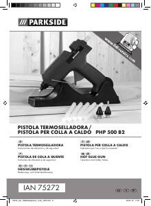 Manual Parkside IAN 75272 Pistola de colar