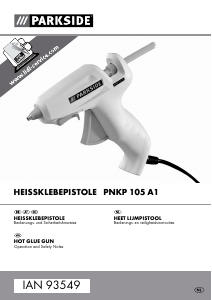 Handleiding Parkside IAN 93549 Lijmpistool