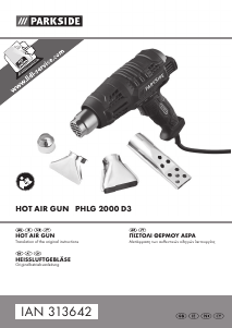 Manual Parkside IAN 313642 Heat Gun