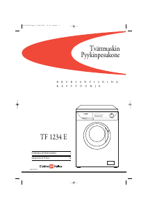 Bruksanvisning ElektroHelios TF1234E Tvättmaskin