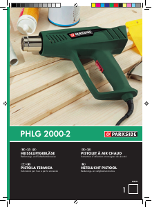 Manuale Parkside IAN 46460 Pistola ad aria calda