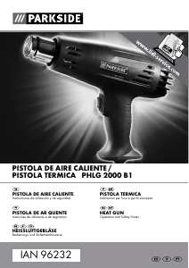 Manuale Parkside IAN 96232 Pistola ad aria calda