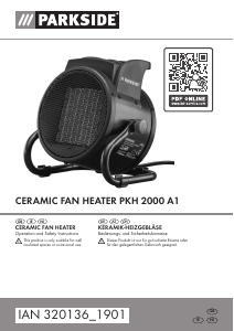 Manual Parkside IAN 320136 Heater