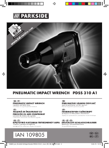 Manual Parkside IAN 109805 Cheie de impact