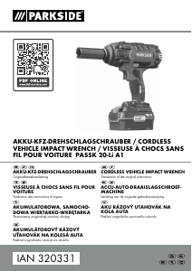 Manual Parkside IAN 320331 Impact Wrench