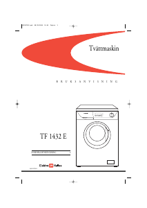 Bruksanvisning ElektroHelios TF1432E Tvättmaskin