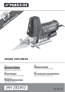 Bruksanvisning Parkside IAN 282403 Sticksåg