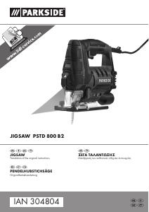 Manual Parkside IAN 304804 Jigsaw